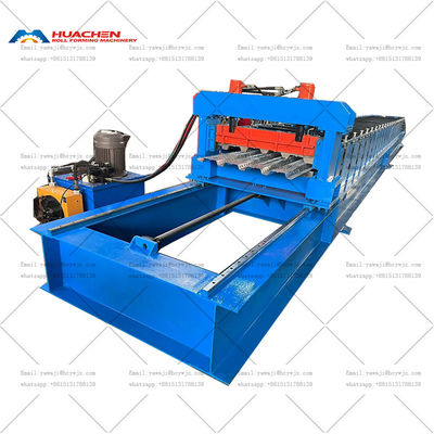 ভাল মানের স্বয়ংক্রিয় মেঝে ডেক রোল গঠন মেশিন উত্পাদন লাইন