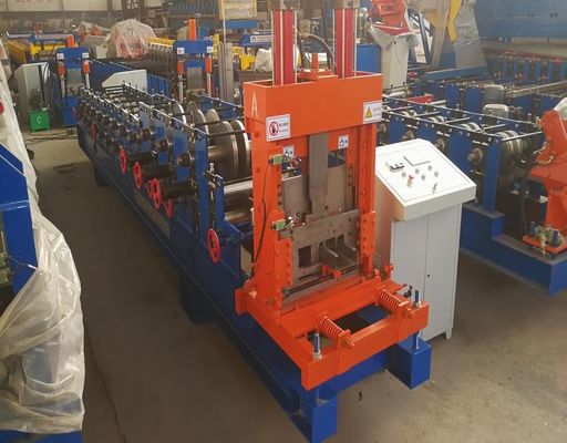 স্বয়ংক্রিয় জলবাহী Galvanized সি পোস্ট রোল বিরচন মেশিন 1.5-3 মিমি বেধ