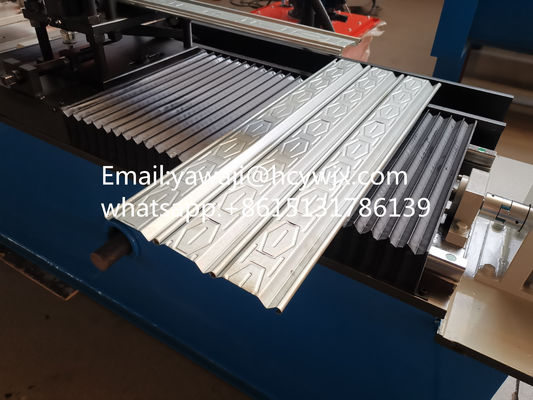 রঙিন ইস্পাত শাটার ডোর রোল ফর্মিং মেশিন 15m/min