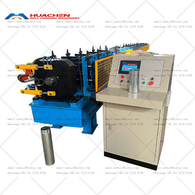 স্বয়ংক্রিয় সহজ কন্ট্রোল ডাউন স্পুট ডাউন পায়ে রোল ফর্মিং মেশিন