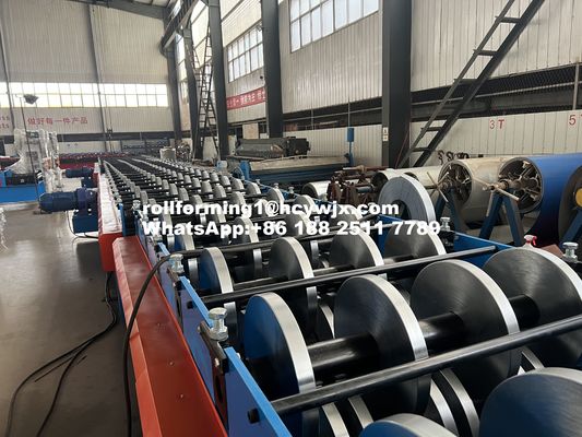 T153-40L-840 মেটাল ফ্লোর ডেক রোল ফর্মিং মেশিন উচ্চ গতির
