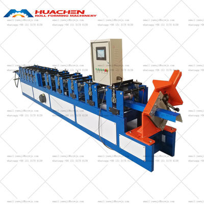 দক্ষতা উৎপাদন বৃষ্টির গর্ত রোল ফর্মিং মেশিন উদ্ভাবনী