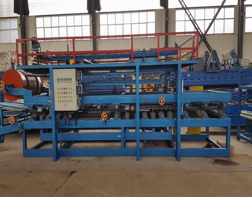 ডাবল মেটাল স্যান্ডউইচ প্যানেল রোল বিরচন মেশিন লাইন 0-5m / মিনিট