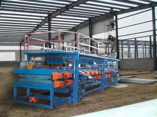 রঙিন শীট স্যান্ডউইচ প্যানেল মেকানিক্যাল উইল বোর্ডের জন্য মেশিন মেকিং 28kw