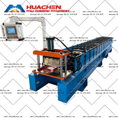 পিপিজিআই / জিআই বিগ স্প্যান ছাদ শীট রোল ফর্মিং মেশিন