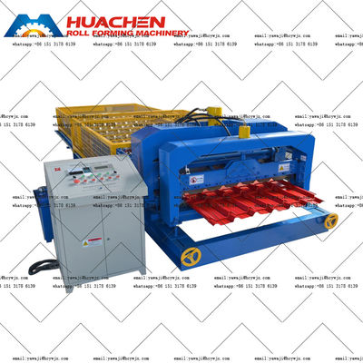 0.3 মিমি অ্যালুমিনিয়াম প্রোফাইল গ্লাসড শীট রোল ফর্মিং মেশিন