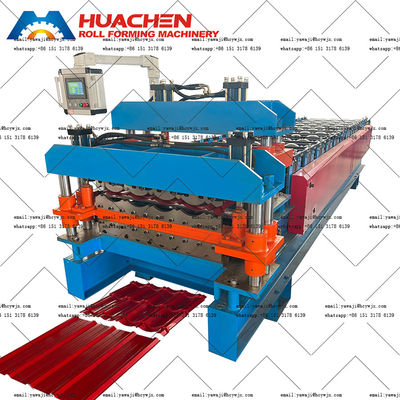 ছাদ প্যানেল শীট ডাবল স্তর গঠনের মেশিন জন্য PPGI / GI