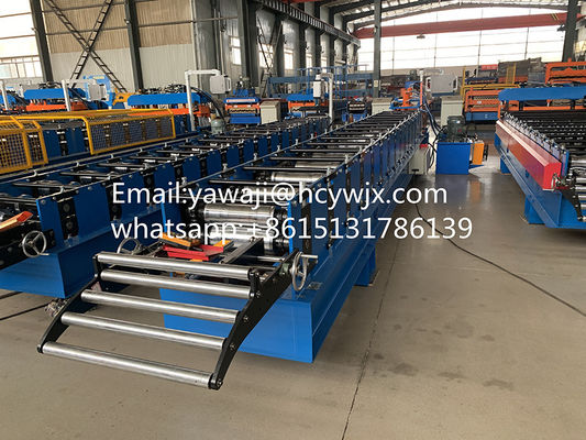 0.3 মিমি - 0.8 মিমি হাই স্পিড রিজ ক্যাপ রোল বিরচন মেশিন 380 ভি 50HZ 3