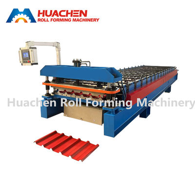 হাই স্পিড স্টেপ টাইল ছাদ রোল ফর্মিং মেশিন