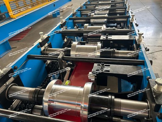 3 ফেজ ওয়াল শীট ওয়াল প্যানেল রোল ফর্মিং মেশিন পিএলসি নিয়ন্ত্রণ সিস্টেম