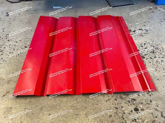 সিই, পিএলসি নিয়ন্ত্রণ সহ উচ্চ দক্ষতা ওয়াল প্যানেল রোল ফর্মিং মেশিন