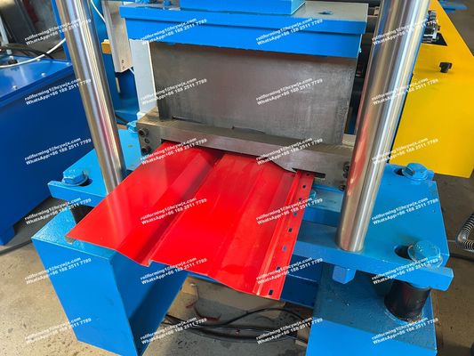 20 রোলার স্টেশন কন্ট্রোল সিস্টেম পিএলসি কন্ট্রোল কোল্ড স্টীল রোল ফর্মিং মেশিন