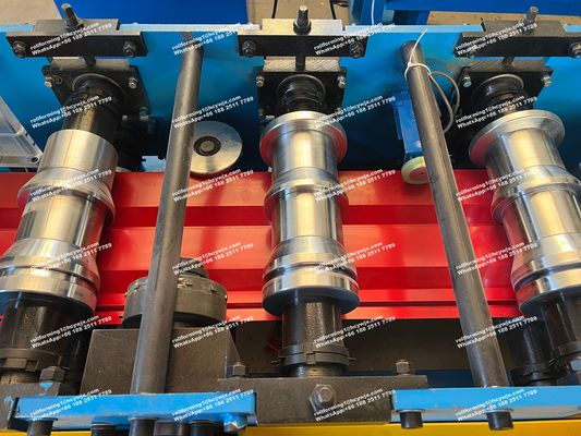 20 রোলার স্টেশন কন্ট্রোল সিস্টেম পিএলসি কন্ট্রোল কোল্ড স্টীল রোল ফর্মিং মেশিন