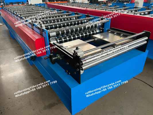 উচ্চ গতি সম্পন্ন চেইন ট্রান্সমিশনযুক্ত ঢেউতোলা ওয়াল এবং সাইডিং প্যানেল তৈরির মেশিন