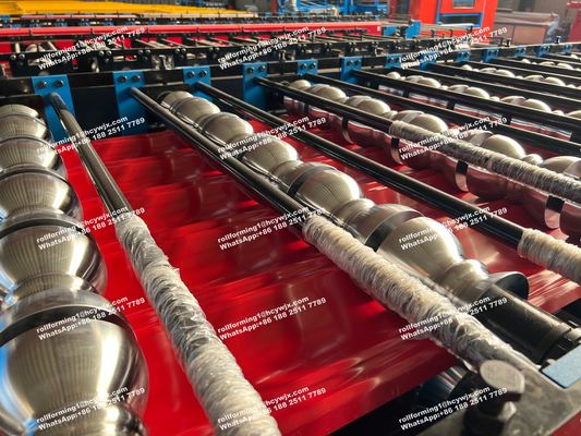 মেটাল ছাদ দেয়াল প্যানেল জন্য ডাবল স্তর রোল গঠন মেশিন বসনিয়া ও হার্জেগোভিনা