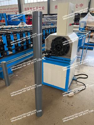 বৃষ্টির জল ইস্পাত ডাউন পাইপ রোল গঠনের মেশিন 333