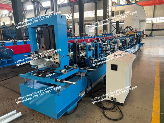CZ Purlin Steel Sheet Roll Forming Machine For Warehouse (গৃহস্থানের জন্য পুলিন ইস্পাত শীট রোল ফর্মিং মেশিন)