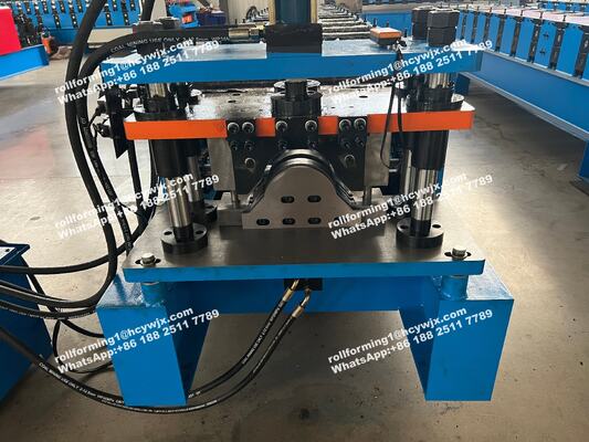Steel Plate Make Ridge Cap tile Machine Ridge Cap Cold Roll forming Machine
