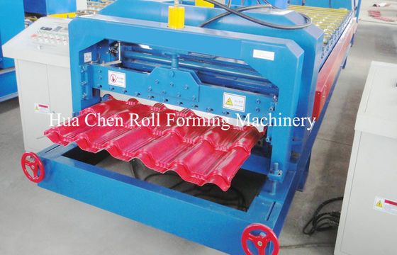 কাস্টম ছাদ প্যানেল গজালো টালি রোল মেশিন বিরচন / মেটাল শীট মেকিং মেশিন