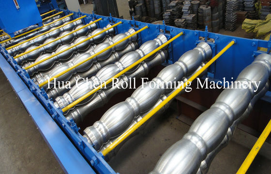 উচ্চ ফলপ্রসু গ্লাসেড ইস্পাত টাইল রোল বিরচন মেশিন 380V 50Hz 3 ফেজ