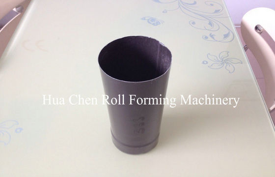 Rainspout শীট মেটাল রোল বিরচন মেশিন আইএসও / টিউব নমন জন্য সিই