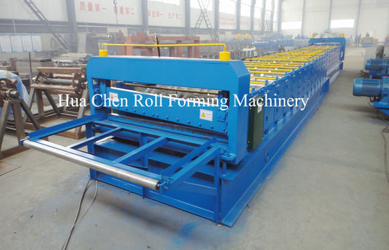 Metal Floor Deck Cold Roll Forming Machine for Thickness 1.5mm 22KW