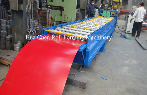 automatic metal colorful steel slats shutter door production line cold rolling forming machine