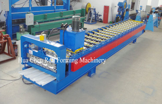 Automatic Roofing Roll Forming Machine Cold Rolled Steel Panel Forming Line