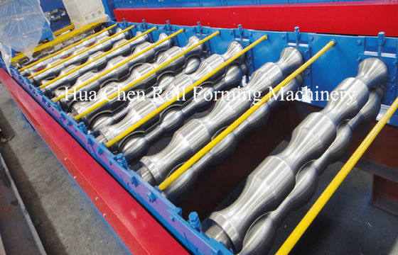 15/21 সারি সঙ্গে উচ্চ ফ্রিকোয়েন্সি ডাবল লেয়ার গজালো টালি রোল বিরচন মেশিন