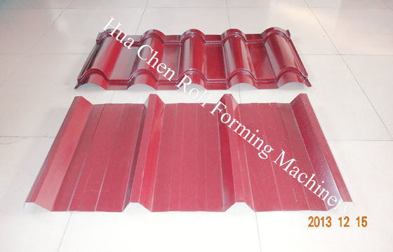 15/21 সারি সঙ্গে উচ্চ ফ্রিকোয়েন্সি ডাবল লেয়ার গজালো টালি রোল বিরচন মেশিন