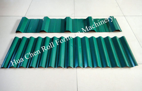 সিই সহ স্টিল প্লেটের জন্য আইবিআর এবং ঢেউতোলা ডাবল লেয়ার রোল ফর্মিং মেশিন