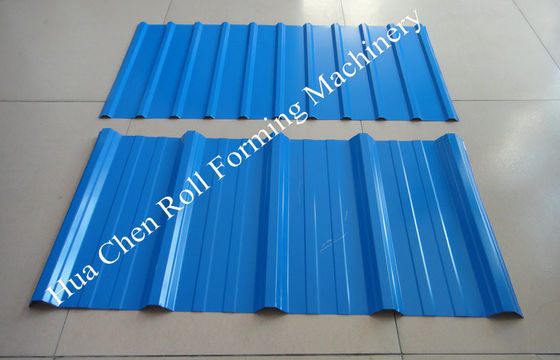 16 -18 স্টেশন ফ্রি ডিজাইন ডাবল লেয়ার রোল প্রাক মেশিন 5 টন প্যাসিভ Decoiler