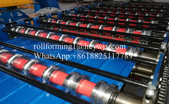 আইবিআর ছাদ প্যানেল ডাবল ডেক রোল বিরচন মেশিন TR18 TR26