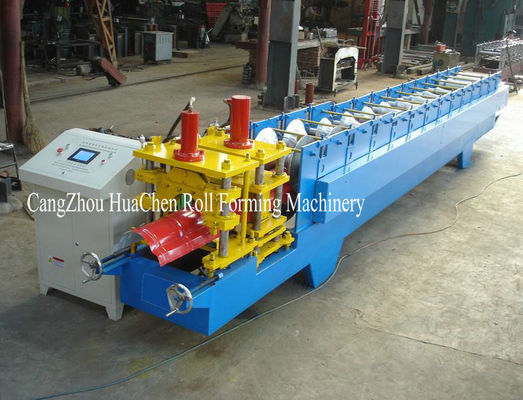 Professional Hydraulic Ridge Cap Roll Forming Machinery 380V 50Hz 3 Phases