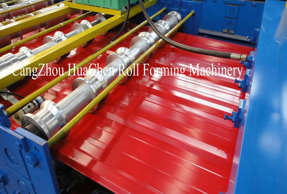 Anti Rust Roller Metrocopo Metal Roll Forming Machines / Steel Sheet Bending Machine