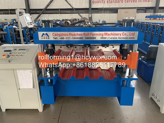 IBR ওয়াল এবং ছাদ পত্রক ডাবল লেয়ার রোল বিরচন মেশিন মঙ্গোলিয়া স্টাইল