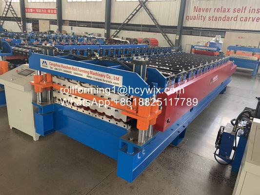 আইবিআর ধাতব ছাদ ডাবল লেয়ার রোল বিরচন মেশিন