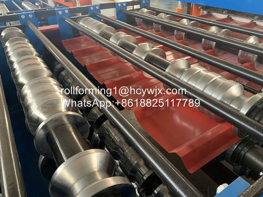 আইবিআর ধাতব ছাদ ডাবল লেয়ার রোল বিরচন মেশিন