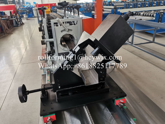 0.3 মিমি পুরুত্বের জন্য নন স্টপ কাটিং ইউ সেকশন স্টুড তৈরির মেশিন