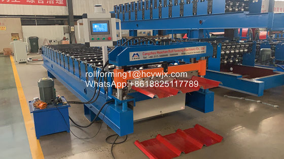 Aluzinc TR4/TR5/TR6 ধাতব শীট ছাদ রোল গঠনের মেশিন