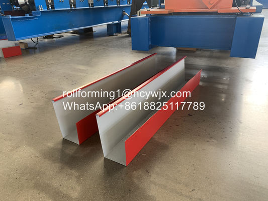 কানোয়া পাচুচা বৃষ্টি 20 সারি 0.6 মিমি গ্যটার ফর্মিং মেশিন