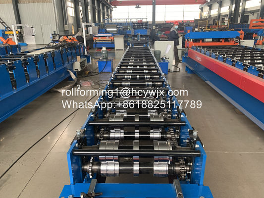 CR12 0.7 মিমি সেল্ফ লকিং 400 মিমি ছাদ পত্রক রোল বিরচন মেশিন