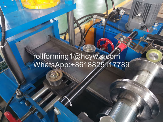 380v জিআই 1.5 মিমি স্টিল ডোর ফ্রেম রোল বিরচন মেশিন