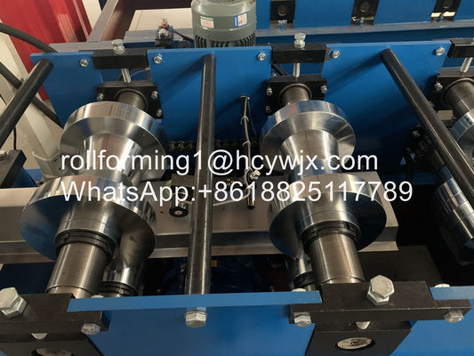 জালিত ধাতব ছাদ 1.5 মিমি বেধ রিজ ক্যাপ রোল প্রাক্তন