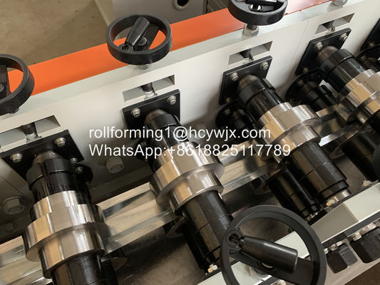 ওমেগা প্রোফাইল 220v 60hz কোল্ড রোল ফর্মিং মেশিন