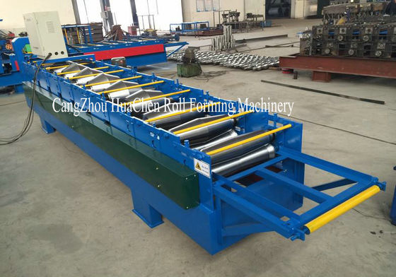 380V Industrial Ridge Cap Roll Form Equipment PLC Control Cutting Method