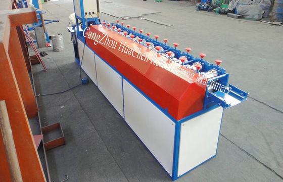 3m Length Portable Shutter Door Roll Forming Machine With Fly Saw Cutting System