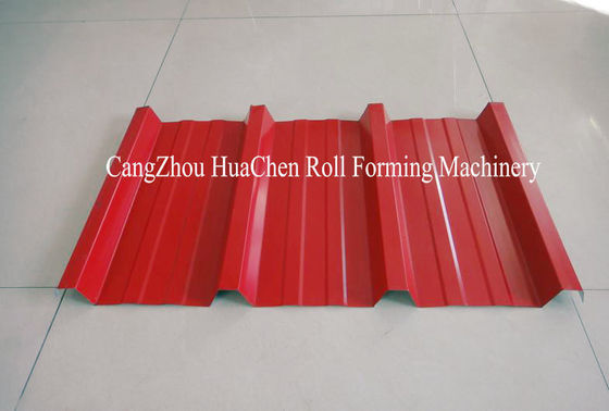 High RIB Color Steel Roofing Sheet Roll Forming Machine 38mm Height