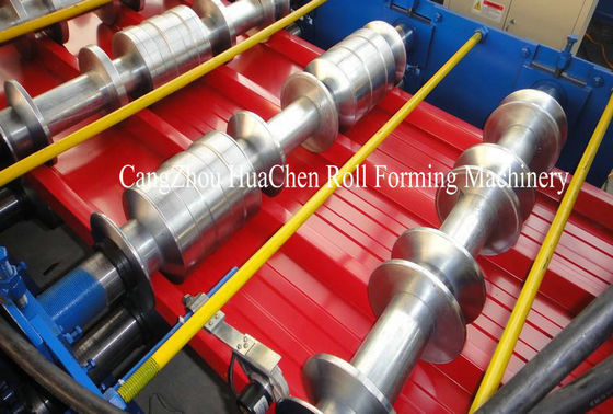 High RIB Color Steel Roofing Sheet Roll Forming Machine 38mm Height
