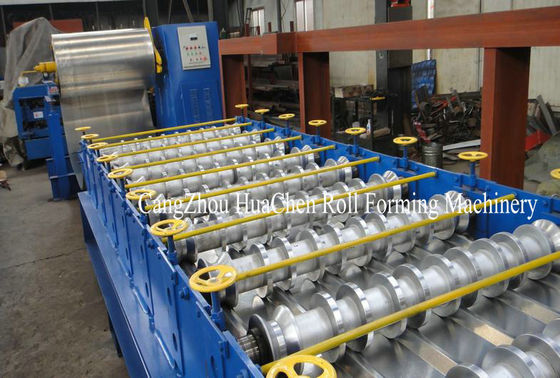 3 Phase Trapezoid Roofing Sheet Roll Forming Machine For 1200mm